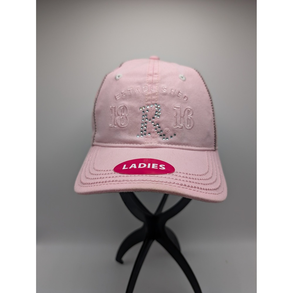 Remington Pink Rhinestone Established 1816 Ladies Baseball Cap Hat NWT
